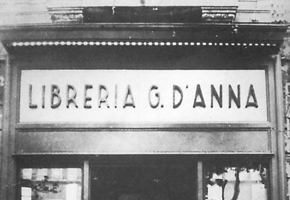 Historical photo of the G. D'Anna Bookshop