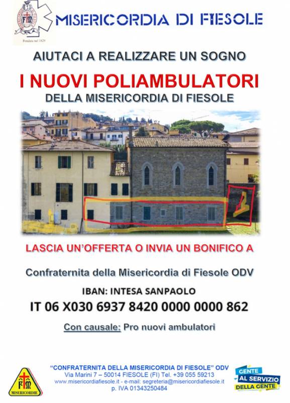 Aiutiamo la Misericordia di Fiesole - Propilei srl - Firenze