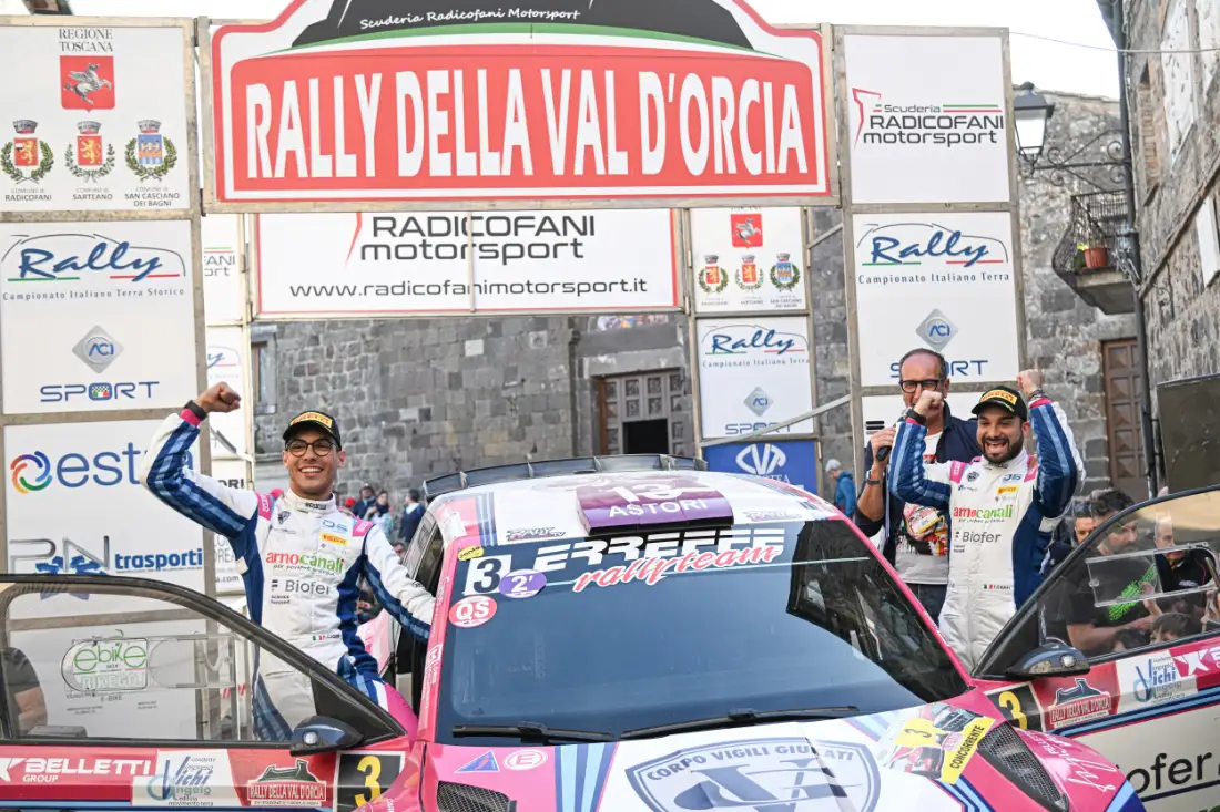 Tommaso Ciuffi vince il 15° Rally della Val D’Orcia